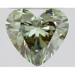 Diament laboratoryjny o barwie fantazyjnej serce, 2.1ct, VVS2, Fancy Vivid Green, IGI LG696569018