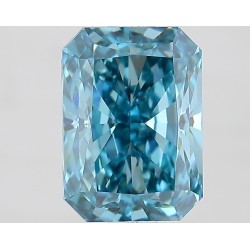 Diament laboratoryjny o barwie fantazyjnej radiant, 2.07ct, VVS2, Fancy Vivid Blue, IGI LG671479676
