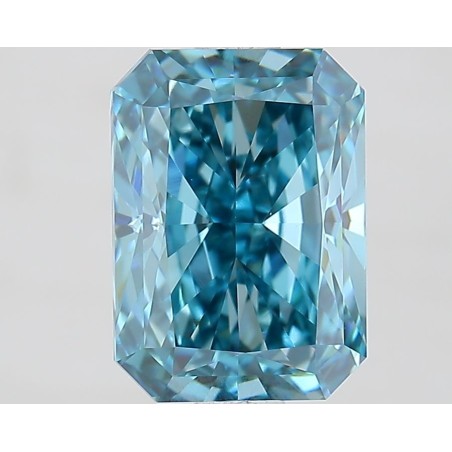 Diament laboratoryjny o barwie fantazyjnej radiant, 2.07ct, VVS2, Fancy Vivid Blue, IGI LG671479676