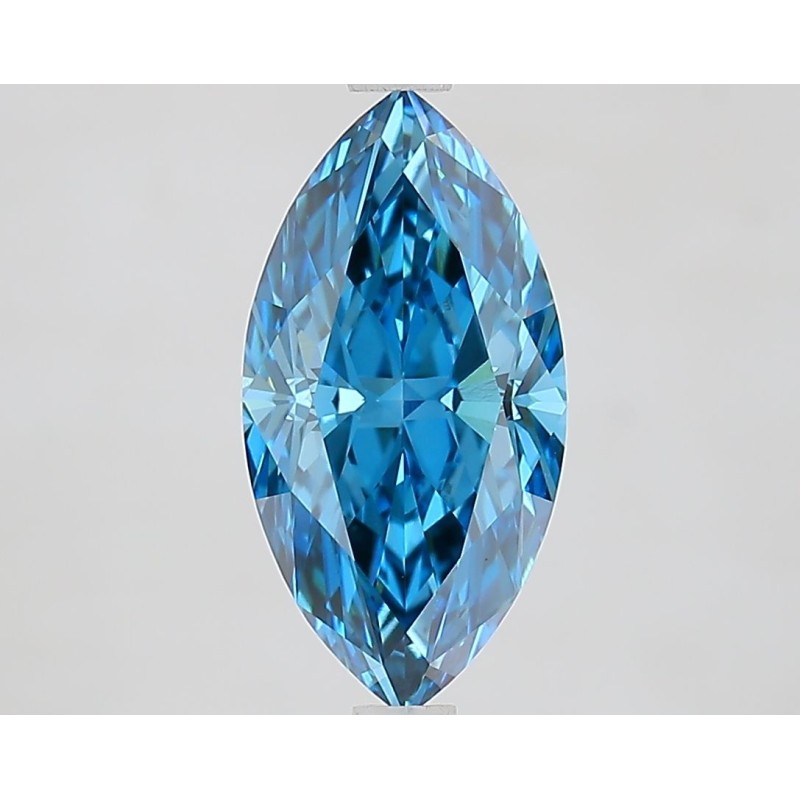 Diament laboratoryjny o barwie fantazyjnej markiza, 2.1ct, VVS2, Fancy Vivid Blue, IGI LG739523777 Diament laboratoryjny o barwie fantazyjnej markiza, 2.1ct, VVS2, Fancy Vivid Blue, IGI LG739523777