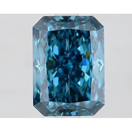 Diament laboratoryjny o barwie fantazyjnej radiant, 2.14ct, VVS2, Fancy Vivid Blue, IGI LG674550486