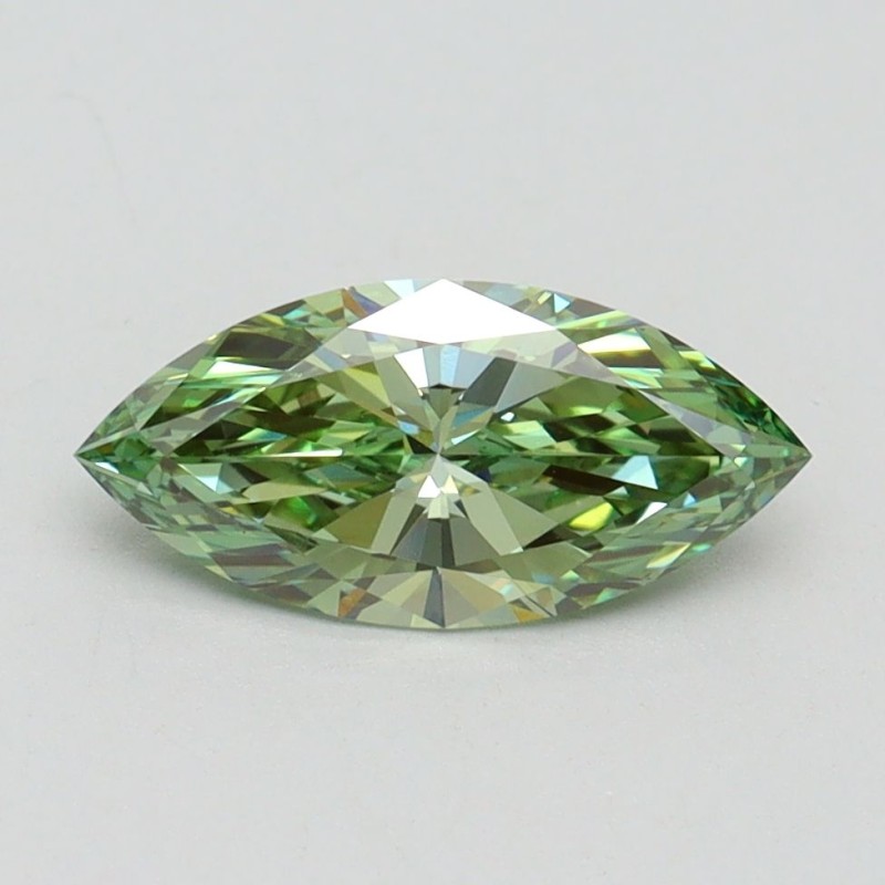 Diament laboratoryjny o barwie fantazyjnej markiza, 1.02ct, VVS2, Fancy Vivid Green, IGI LG610346001 Diament laboratoryjny o barwie fantazyjnej markiza, 1.02ct, VVS2, Fancy Vivid Green, IGI LG610346001