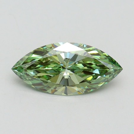 Diament laboratoryjny o barwie fantazyjnej markiza, 1.02ct, VVS2, Fancy Vivid Green, IGI LG610346001