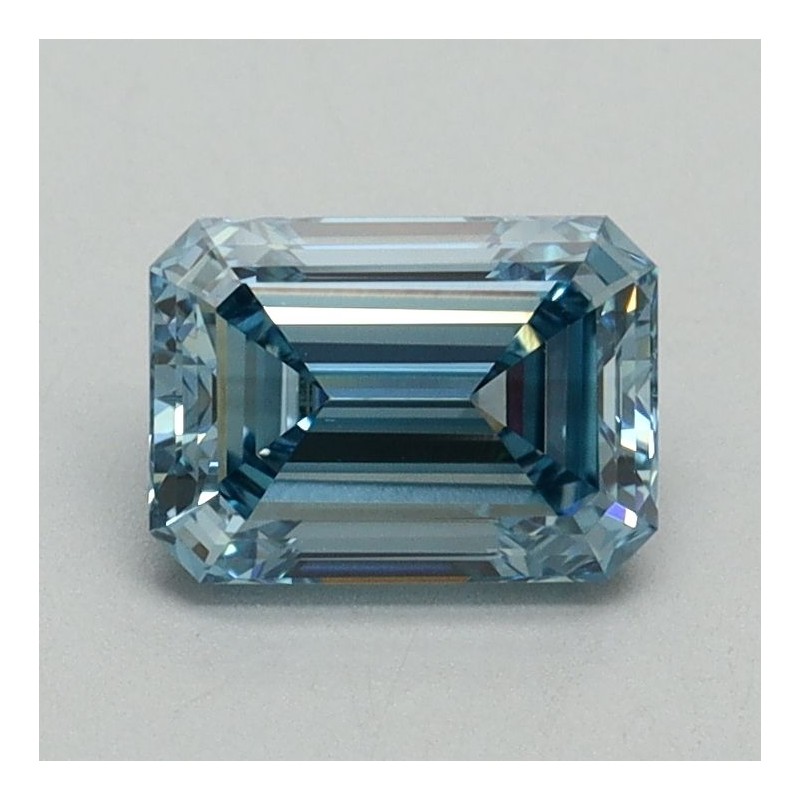Diament laboratoryjny o barwie fantazyjnej szlif szmaragdowy, 1.02ct, VVS2, Fancy Vivid Blue, IGI LG635499993 Diament laboratoryjny o barwie fantazyjnej szlif szmaragdowy, 1.02ct, VVS2, Fancy Vivid Blue, IGI LG635499993