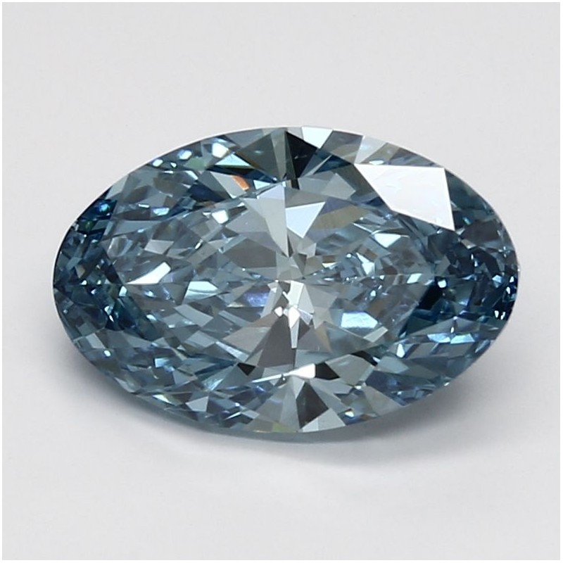 Diament laboratoryjny o barwie fantazyjnej szlif owalny, 2.93ct, VVS2, Fancy Vivid Blue, IGI LG617408981 Diament laboratoryjny o barwie fantazyjnej szlif owalny, 2.93ct, VVS2, Fancy Vivid Blue, IGI LG617408981