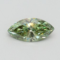 Diament laboratoryjny o barwie fantazyjnej markiza, 1.02ct, VVS2, Fancy Vivid Green, IGI LG610346004
