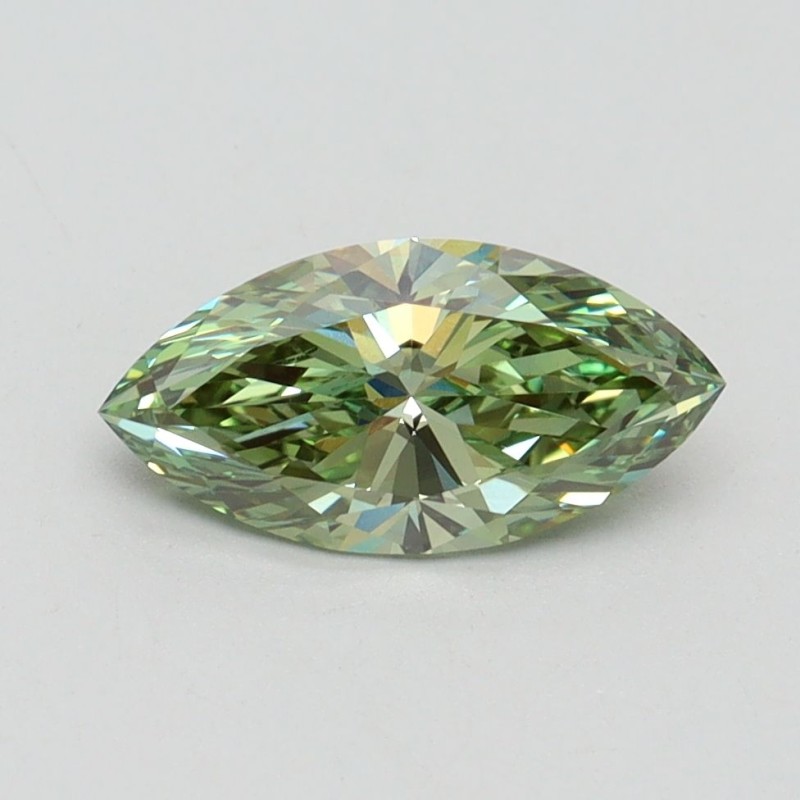 Diament laboratoryjny o barwie fantazyjnej markiza, 1.02ct, VVS2, Fancy Vivid Green, IGI LG610346004 Diament laboratoryjny o barwie fantazyjnej markiza, 1.02ct, VVS2, Fancy Vivid Green, IGI LG610346004