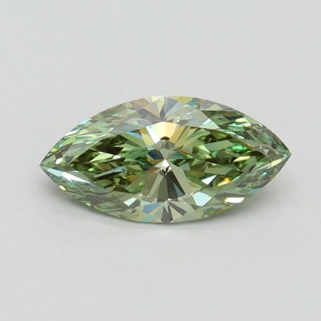 Diament laboratoryjny o barwie fantazyjnej markiza, 1.02ct, VVS2, Fancy Vivid Green, IGI LG610346004