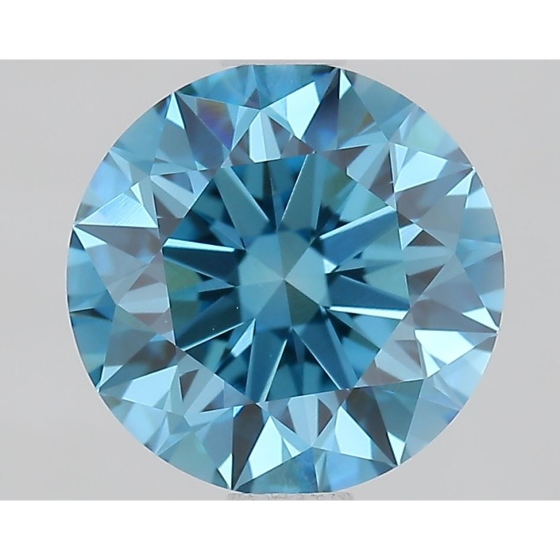 Diament laboratoryjny o barwie fantazyjnej szlif okrągły, 1.65ct, VVS2, Fancy Vivid Blue, IGI LG685556871 Diament laboratoryjny o barwie fantazyjnej szlif okrągły, 1.65ct, VVS2, Fancy Vivid Blue, IGI LG685556871