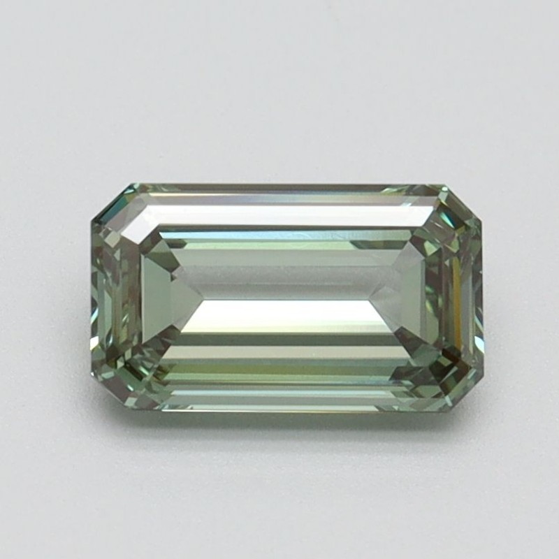 Diament laboratoryjny o barwie fantazyjnej szlif szmaragdowy, 1.01ct, VVS2, Fancy Vivid Green, IGI LG613383831 Diament laboratoryjny o barwie fantazyjnej szlif szmaragdowy, 1.01ct, VVS2, Fancy Vivid Green, IGI LG613383831