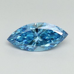 Diament laboratoryjny o barwie fantazyjnej markiza, 1.01ct, VVS2, Fancy Vivid Blue, IGI LG644444208