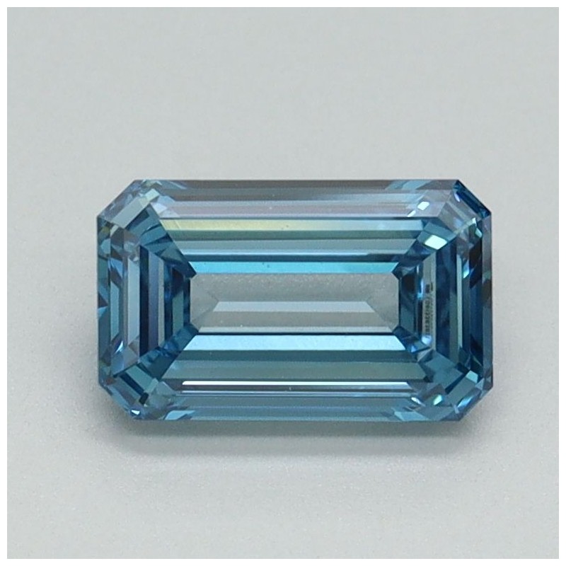 Diament laboratoryjny o barwie fantazyjnej szlif szmaragdowy, 1.01ct, VVS2, Fancy Vivid Blue, IGI LG613383821 Diament laboratoryjny o barwie fantazyjnej szlif szmaragdowy, 1.01ct, VVS2, Fancy Vivid Blue, IGI LG613383821