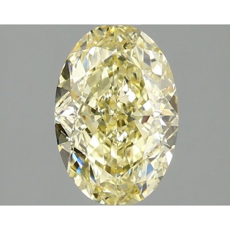 Diament laboratoryjny o barwie fantazyjnej szlif owalny, 1.59ct, VVS2, Fancy Intense Yellow, IGI LG689542757