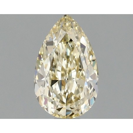 Diament laboratoryjny o barwie fantazyjnej szlif gruszkowy, 1.02ct, VVS2, Fancy Yellow, IGI LG689586825