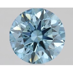 Diament laboratoryjny o barwie fantazyjnej szlif okrągły, 1.59ct, VVS2, Fancy Vivid Blue, IGI LG662457058