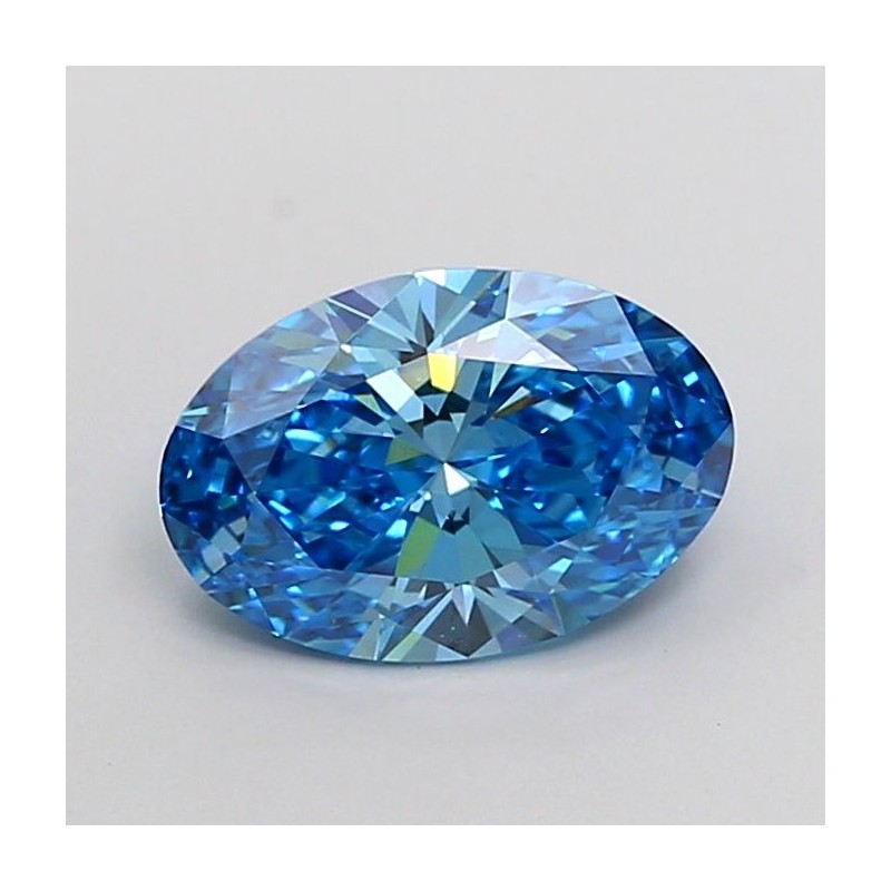 Diament laboratoryjny o barwie fantazyjnej szlif owalny, 2.03ct, VVS2, Fancy Vivid Blue, IGI LG723523030 Diament laboratoryjny o barwie fantazyjnej szlif owalny, 2.03ct, VVS2, Fancy Vivid Blue, IGI LG723523030