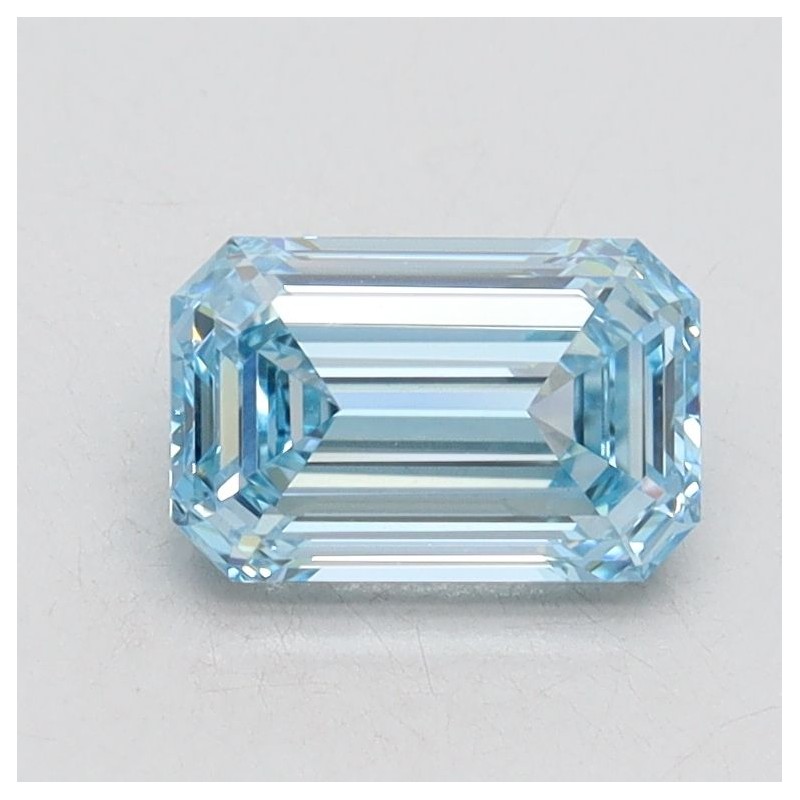 Diament laboratoryjny o barwie fantazyjnej szlif szmaragdowy, 1.03ct, VVS2, Fancy Intense Blue, IGI LG566316947 Diament laboratoryjny o barwie fantazyjnej szlif szmaragdowy, 1.03ct, VVS2, Fancy Intense Blue, IGI LG566316947