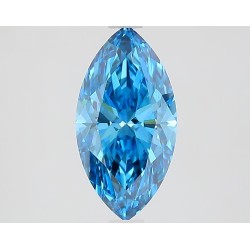 Diament laboratoryjny o barwie fantazyjnej markiza, 1.68ct, VVS2, Fancy Vivid Blue, IGI LG726526513