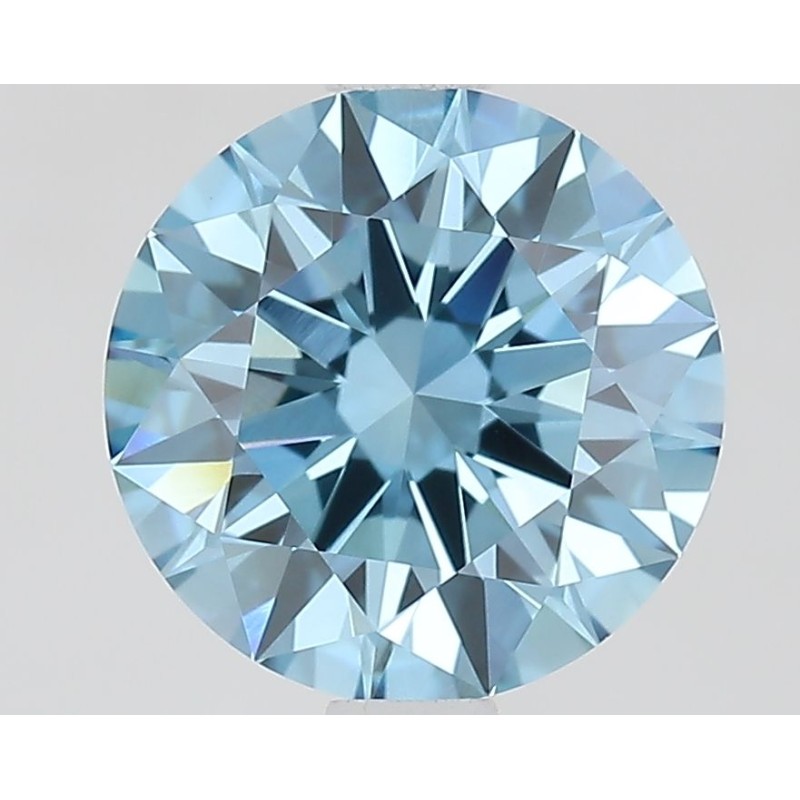Diament laboratoryjny o barwie fantazyjnej szlif okrągły, 1.64ct, VVS2, Fancy Vivid Blue, IGI LG688519280 Diament laboratoryjny o barwie fantazyjnej szlif okrągły, 1.64ct, VVS2, Fancy Vivid Blue, IGI LG688519280