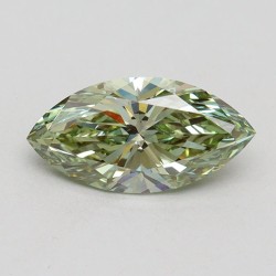 Diament laboratoryjny o barwie fantazyjnej markiza, 1.01ct, VVS2, Fancy Intense Green, IGI LG611371275