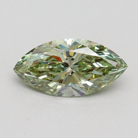 Diament laboratoryjny o barwie fantazyjnej markiza, 1.01ct, VVS2, Fancy Intense Green, IGI LG611371275