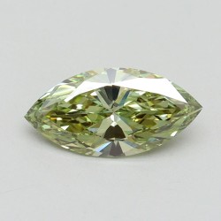 Diament laboratoryjny o barwie fantazyjnej markiza, 1.01ct, VVS2, Fancy Intense Green, IGI LG611394669