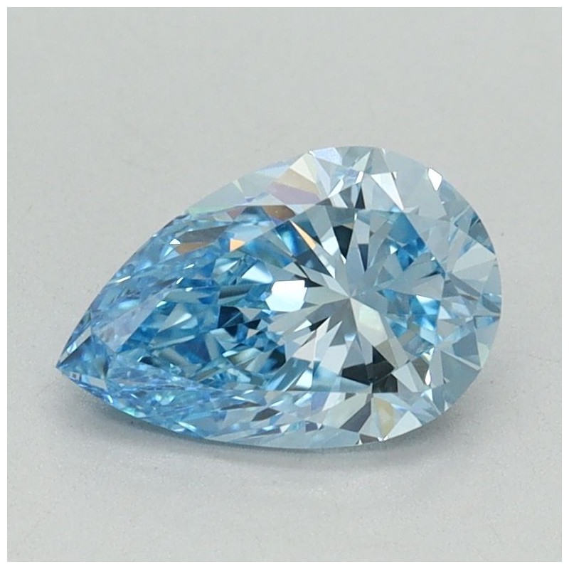Diament laboratoryjny o barwie fantazyjnej szlif gruszkowy, 1.01ct, VVS2, Fancy Vivid Blue, IGI LG634429967 Diament laboratoryjny o barwie fantazyjnej szlif gruszkowy, 1.01ct, VVS2, Fancy Vivid Blue, IGI LG634429967