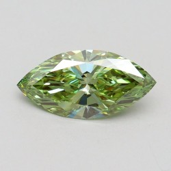Diament laboratoryjny o barwie fantazyjnej markiza, 1.01ct, VVS2, Fancy Vivid Green, IGI LG611371277
