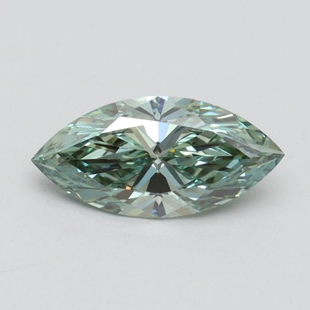 Diament laboratoryjny o barwie fantazyjnej markiza, 1.01ct, VVS2, Fancy Intense Green, IGI LG608362772