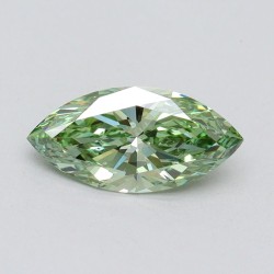 Diament laboratoryjny o barwie fantazyjnej markiza, 1.01ct, VVS2, Fancy Vivid Green, IGI LG611371223