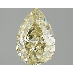 Diament laboratoryjny o barwie fantazyjnej szlif gruszkowy, 2.07ct, VVS2, Fancy Vivid Yellow, IGI LG689586835