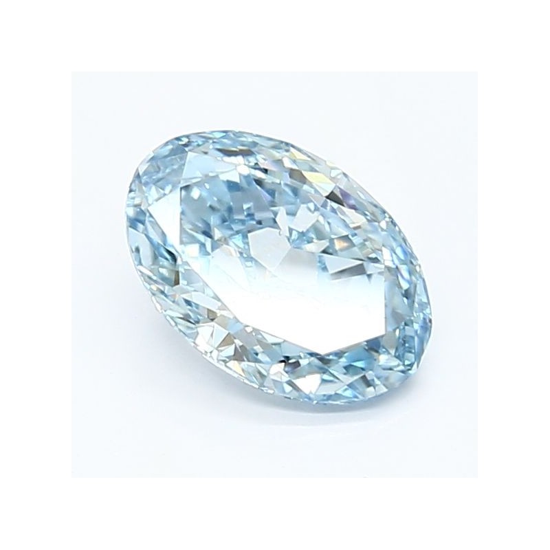 Diament laboratoryjny o barwie fantazyjnej szlif owalny, 1.29ct, VVS2, Fancy Vivid Blue, IGI LG639411181 Diament laboratoryjny o barwie fantazyjnej szlif owalny, 1.29ct, VVS2, Fancy Vivid Blue, IGI LG639411181