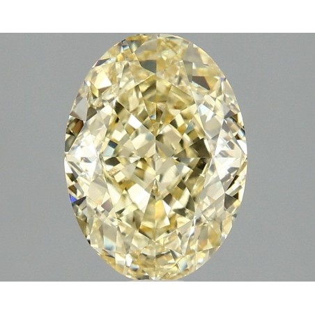 Diament laboratoryjny o barwie fantazyjnej szlif owalny, 2.08ct, VVS2, Fancy Intense Yellow, IGI LG689542745