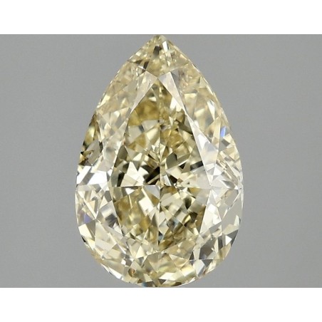 Diament laboratoryjny o barwie fantazyjnej szlif gruszkowy, 2.09ct, VVS2, Fancy Vivid Yellow, IGI LG689542767