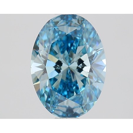 Diament laboratoryjny o barwie fantazyjnej szlif owalny, 1.46ct, VVS2, Fancy Vivid Blue, IGI LG685509320