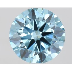 Diament laboratoryjny o barwie fantazyjnej szlif okrągły, 1.42ct, VVS2, Fancy Vivid Blue, IGI LG691565521