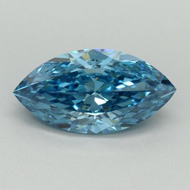 Diament laboratoryjny o barwie fantazyjnej markiza, 1ct, VVS2, Fancy Vivid Blue, IGI LG656415049 Diament laboratoryjny o barwie fantazyjnej markiza, 1ct, VVS2, Fancy Vivid Blue, IGI LG656415049