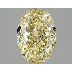 Diament laboratoryjny o barwie fantazyjnej szlif owalny, 2.09ct, VVS2, Fancy Intense Yellow, IGI LG689542721