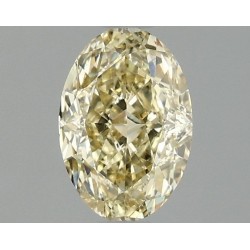 Diament laboratoryjny o barwie fantazyjnej szlif owalny, 1.04ct, VVS2, Fancy Vivid Yellow, IGI LG689542773