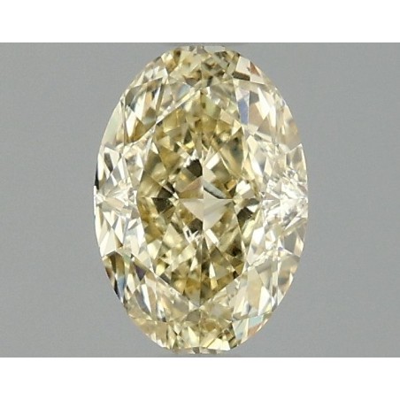 Diament laboratoryjny o barwie fantazyjnej szlif owalny, 1.04ct, VVS2, Fancy Vivid Yellow, IGI LG689542773