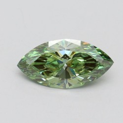Diament laboratoryjny o barwie fantazyjnej markiza, 1.04ct, VVS2, Fancy Vivid Green, IGI LG611355330