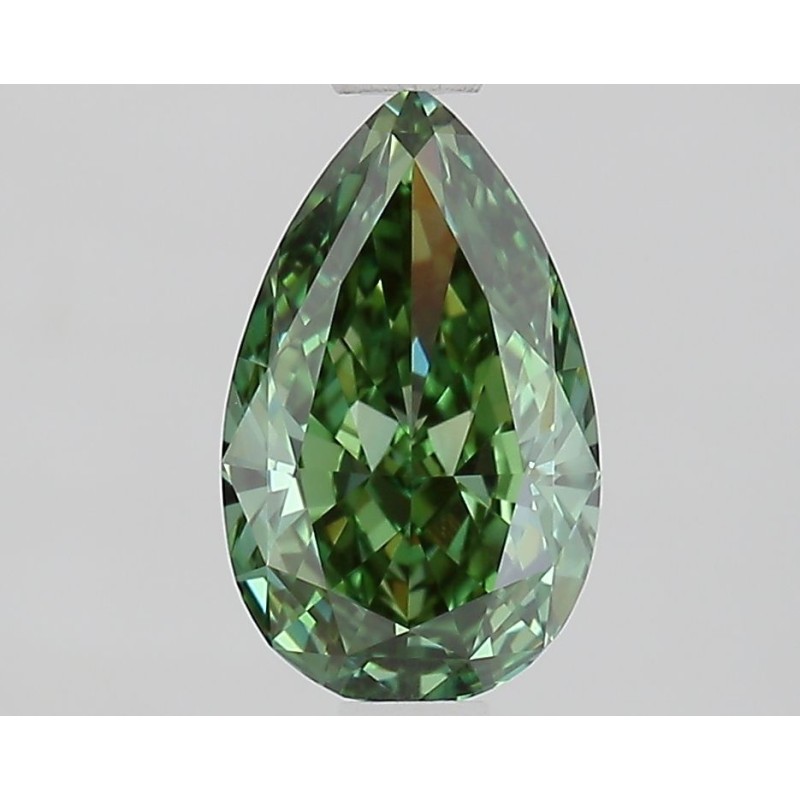 Diament laboratoryjny o barwie fantazyjnej szlif gruszkowy, 1.29ct, VVS2, Fancy Vivid Green, IGI LG689502862 Diament laboratoryjny o barwie fantazyjnej szlif gruszkowy, 1.29ct, VVS2, Fancy Vivid Green, IGI LG689502862