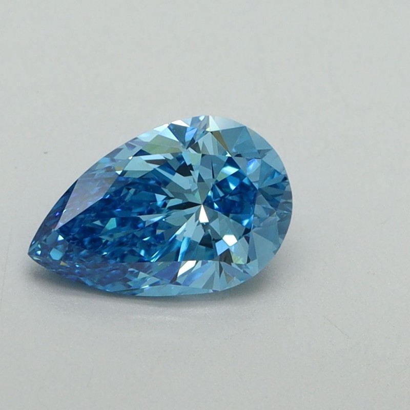 Diament laboratoryjny o barwie fantazyjnej szlif gruszkowy, 1.02ct, VVS2, Fancy Vivid Blue, IGI LG705511622 Diament laboratoryjny o barwie fantazyjnej szlif gruszkowy, 1.02ct, VVS2, Fancy Vivid Blue, IGI LG705511622