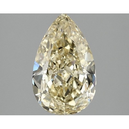 Diament laboratoryjny o barwie fantazyjnej szlif gruszkowy, 2.1ct, VVS2, Fancy Intense Yellow, IGI LG689586828
