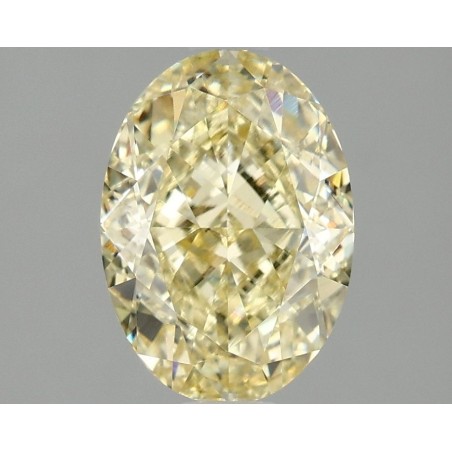 Diament laboratoryjny o barwie fantazyjnej szlif owalny, 2.02ct, VVS2, Fancy Intense Yellow, IGI LG691540375