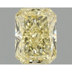 Diament laboratoryjny o barwie fantazyjnej radiant, 1.08ct, VVS2, Fancy Intense Yellow, IGI LG691513254