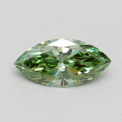 Diament laboratoryjny o barwie fantazyjnej markiza, 1ct, VVS2, Fancy Vivid Green, IGI LG611371274