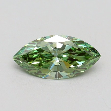 Diament laboratoryjny o barwie fantazyjnej markiza, 1ct, VVS2, Fancy Vivid Green, IGI LG611371274