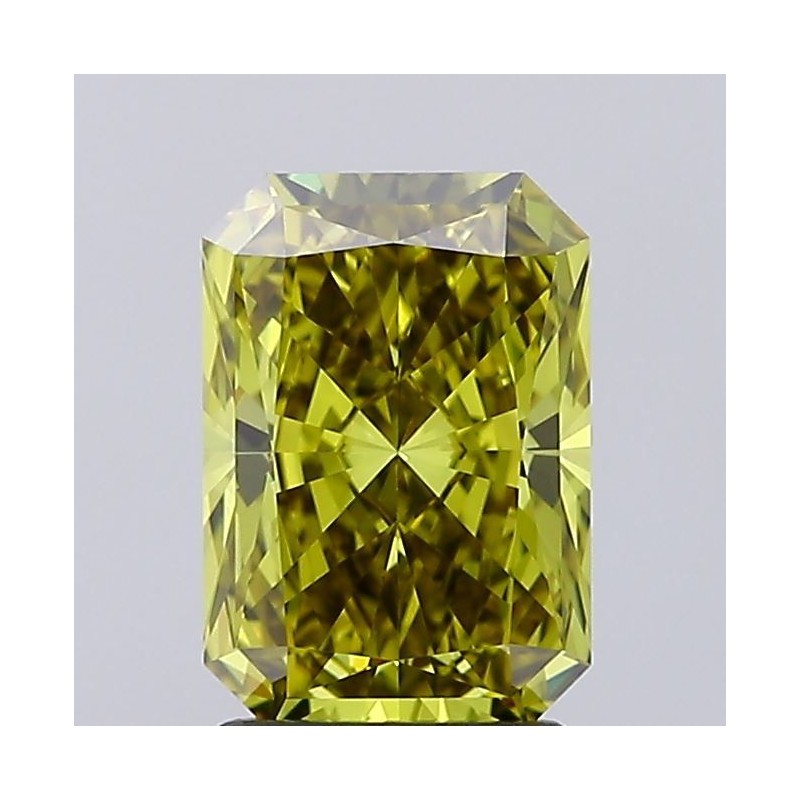 Diament laboratoryjny o barwie fantazyjnej radiant, 2.04ct, VVS1, Fancy Vivid Green Yellow, IGI LG684506613 Diament laboratoryjny o barwie fantazyjnej radiant, 2.04ct, VVS1, Fancy Vivid Green Yellow, IGI LG684506613