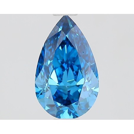 Diament laboratoryjny o barwie fantazyjnej szlif gruszkowy, 1.02ct, VVS2, Fancy Vivid Blue, IGI LG726526475